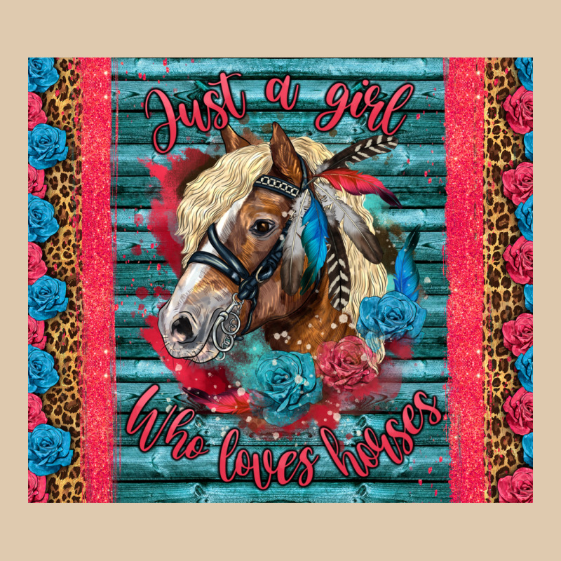 Just A Girl Who Loves Horses Heavyweight Sweatshirt by LillyAllenDesigns | Teevron