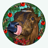 Longhorn Cow Christmas Premium Hoodie | Teevron