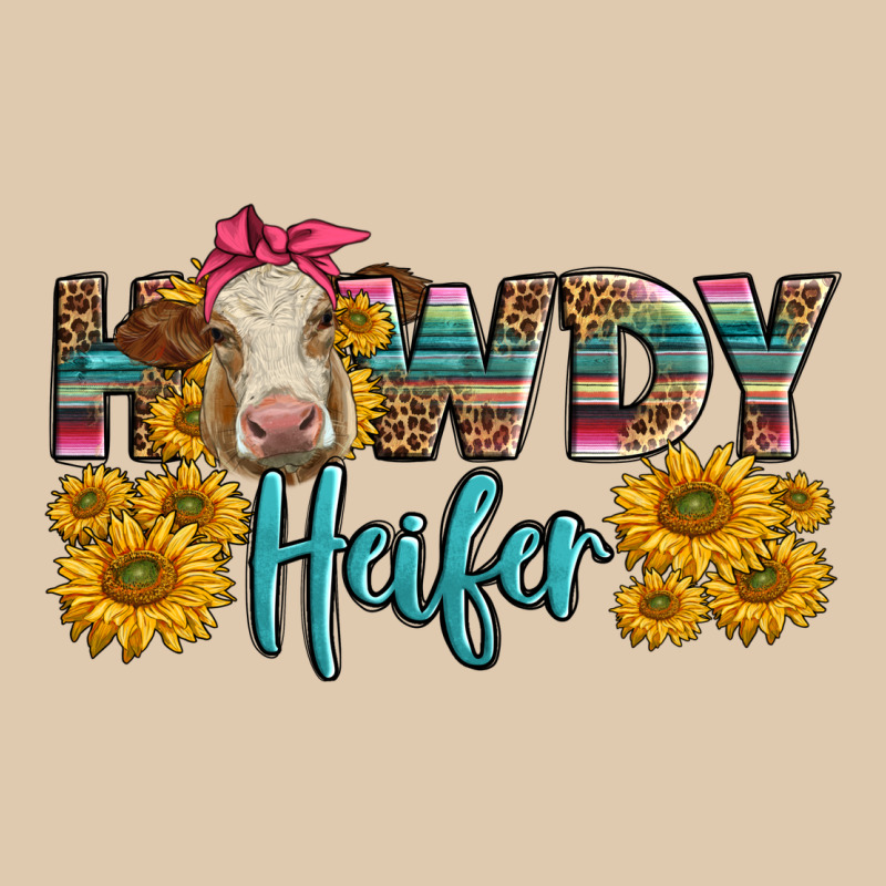 Western Howdy Heifer With Charolais Cow Heavyweight Sweatshirt by LillyAllenDesigns | Teevron