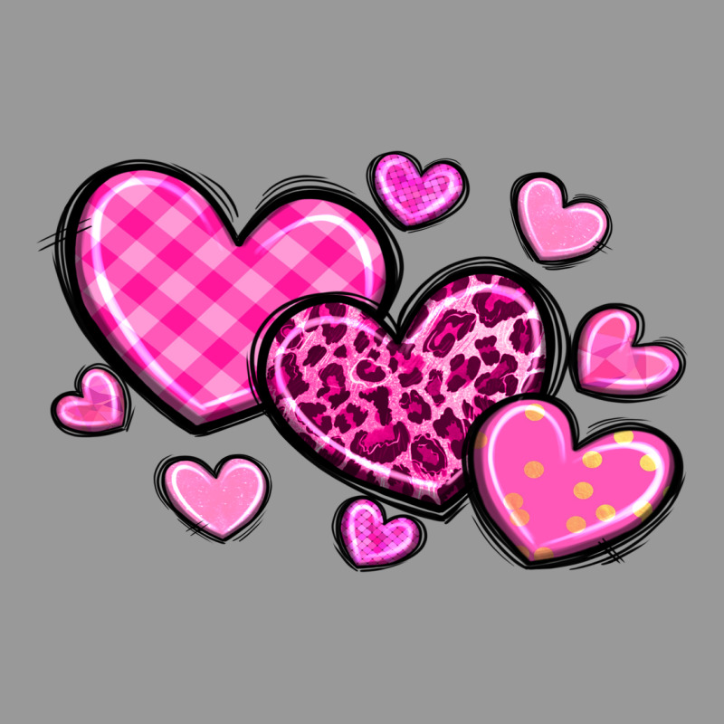 Love Hearts Vintage Hoodie by OliviaCreatesArt | Teevron