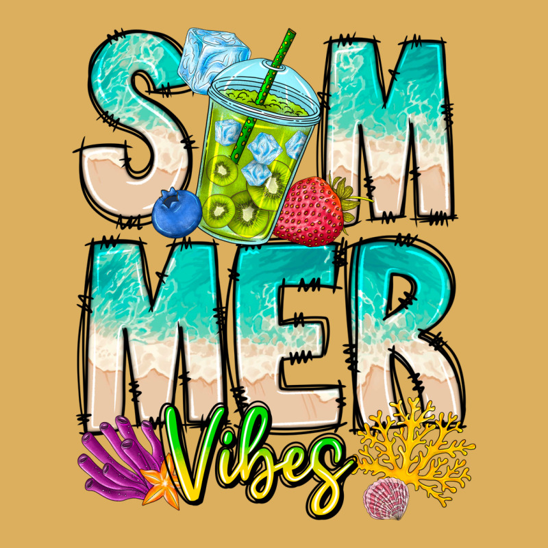 Summer Vibes Premium Hoodie by CowhideDigitalArt | Teevron