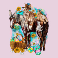 Happy Easter Day Rodeo Ladies Tee | Teevron
