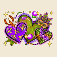 Mardi Gras Hearts Premium Tee | Teevron