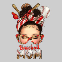 Baseball Mom Messy Bun Premium Tee | Teevron
