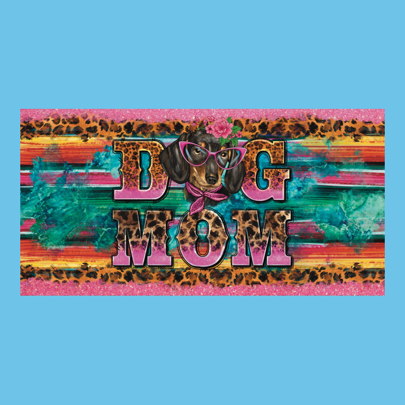 Dog Mom Danchshund  License Plate Template Premium Sweatshirt by BarkalooDesign | Teevron