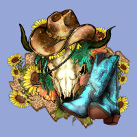 Cow Skull Cowboy Boots Hats Sunflowers Classic Tee | Teevron