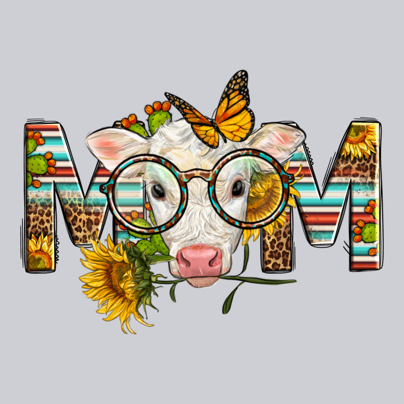 Western Baby Calf Mom With Sunflower Heavyweight Sweatshirt by LillyAllenDesigns | Teevron