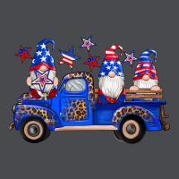 American Flag Gnomes Truck Zipper Hoodie | Teevron