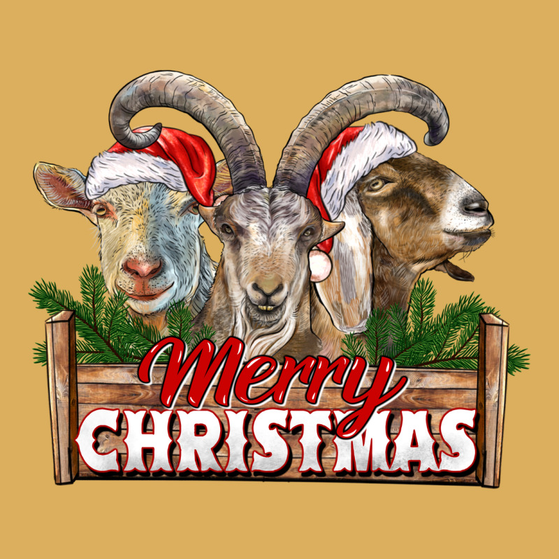 Merry Christmas Goats Premium Hoodie by LillyAllenDesigns | Teevron