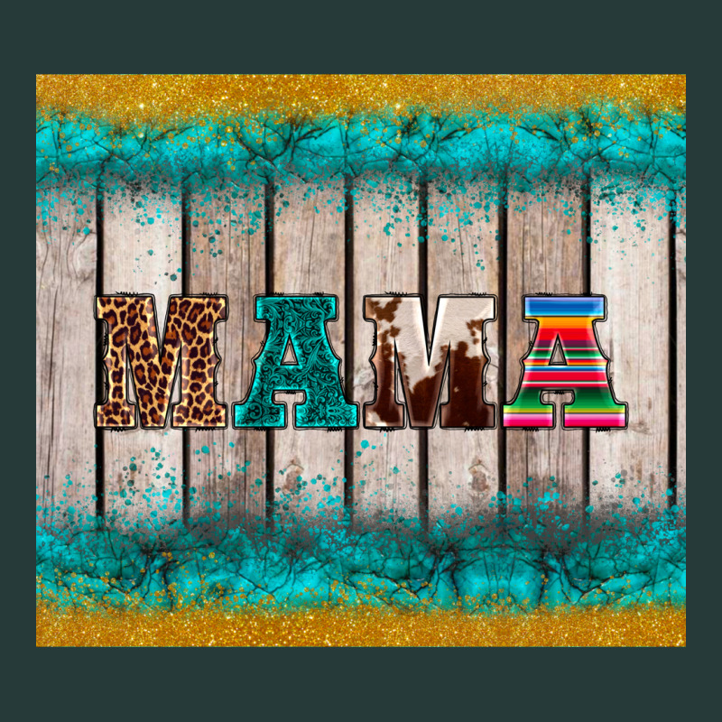 Western Turquoise Mama Premium Sweatshirt by BarkalooDesign | Teevron