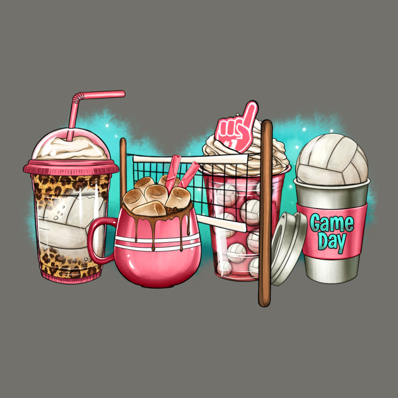 Volleyball Coffee Premium Hoodie by Jasminsmagicworld | Teevron