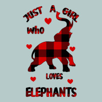 Just A Girl Who Loves Elephants - Elephant Heavy Core Tee | Teevron
