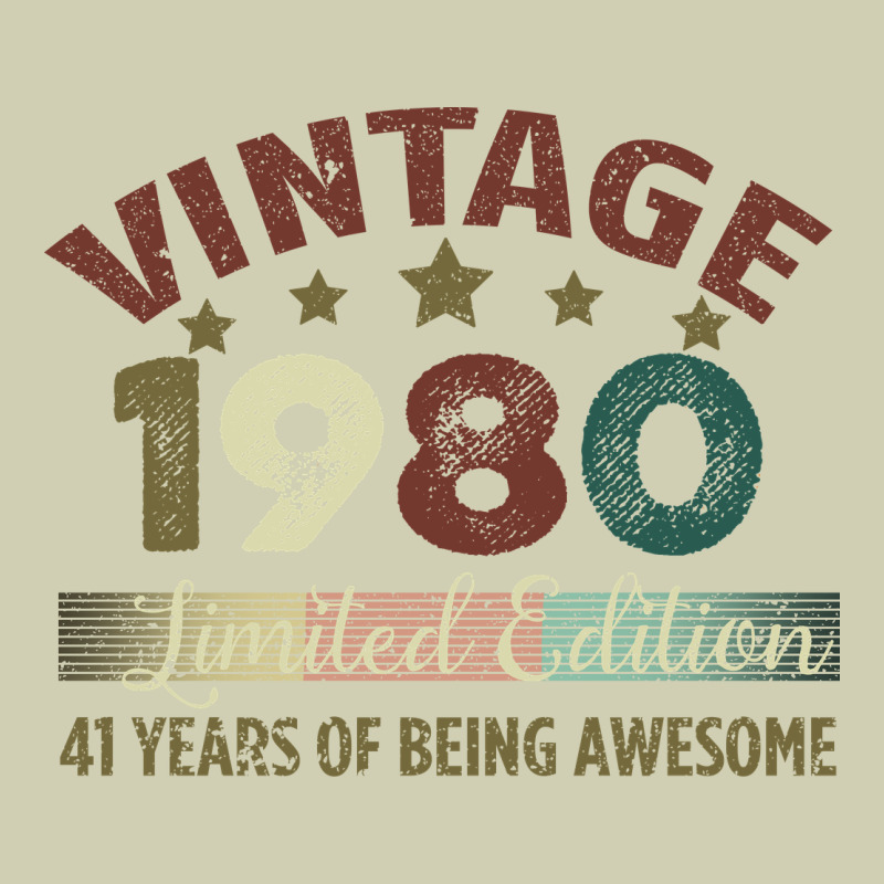 Vintage 1980 Limited Edition 41 Years Of Being Awesome Heavy Core Tee by Bettercallsaul | Teevron
