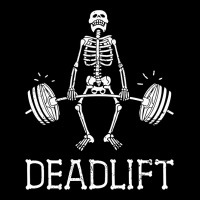 Deadlift Funny Halloween Skeleton Weight Lifting Workout Urban Heavy Tee | Teevron