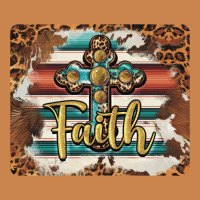 Faith Cross Mousepad Heavyweight Hoodie | Teevron
