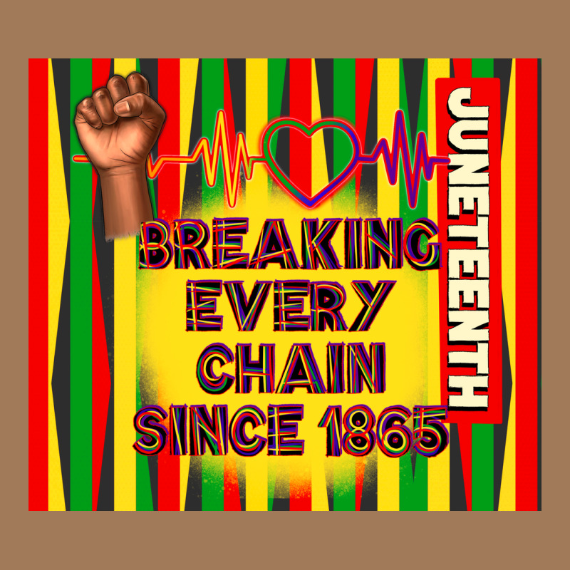 Juneteenth Breaking Every Chain Since 1865 Classic Tee by TumblerDesignByShophia | Teevron