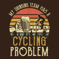 My Drinking Team Has A Cycling Problem Cotton T Shirt Funny Dad Gift C Heavy Core Tee | Teevron