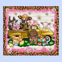 Easter Day With Farm Animals Tumbler Urban Heavy Tee | Teevron
