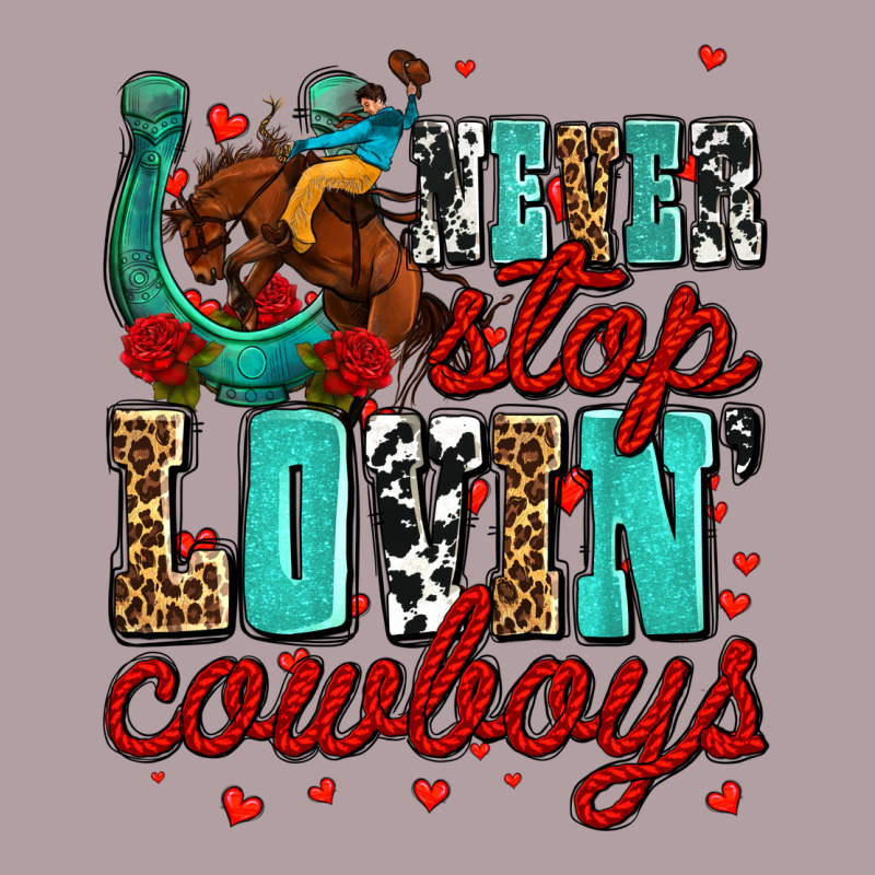 Never Stop Lovin Cowboys Olivia Vintage Hoodie by OliviaCreatesArt | Teevron