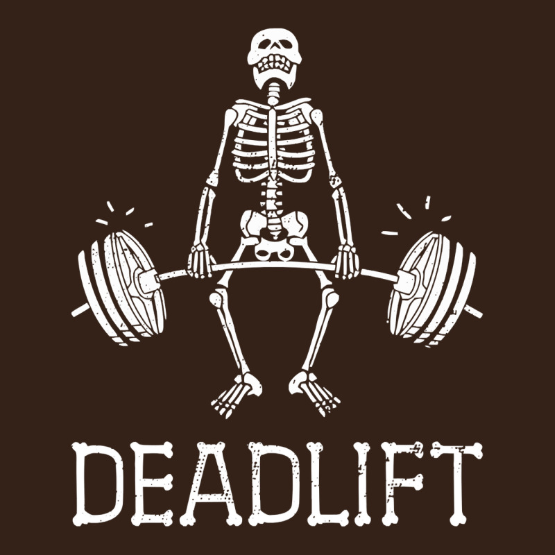 Deadlift Funny Halloween Skeleton Weight Lifting Workout Heavy Core Tee by longCreatives | Teevron