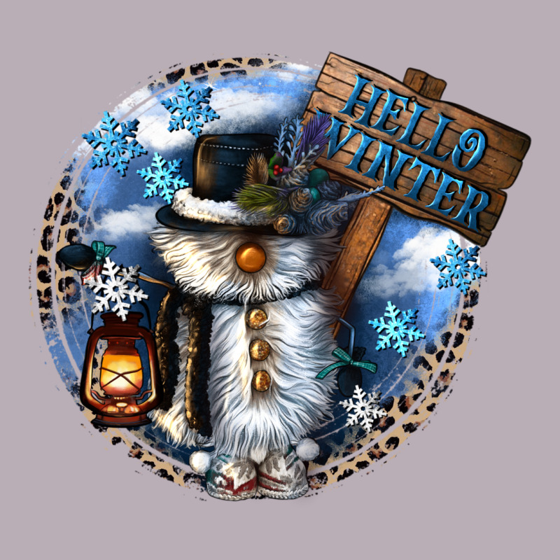 Hello Winter Vintage Tee by CowGirlArtShop | Teevron