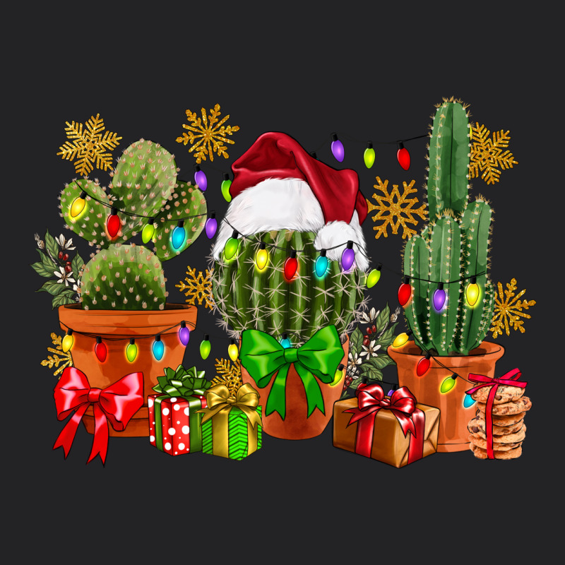 Christmas Cactus Vintage Tee by CowGirlArtShop | Teevron