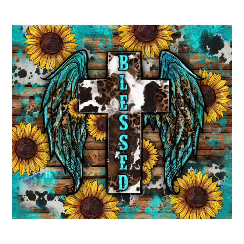 Western Blessed Sunflower's Premium Tee by RanaPortraitStore | Teevron