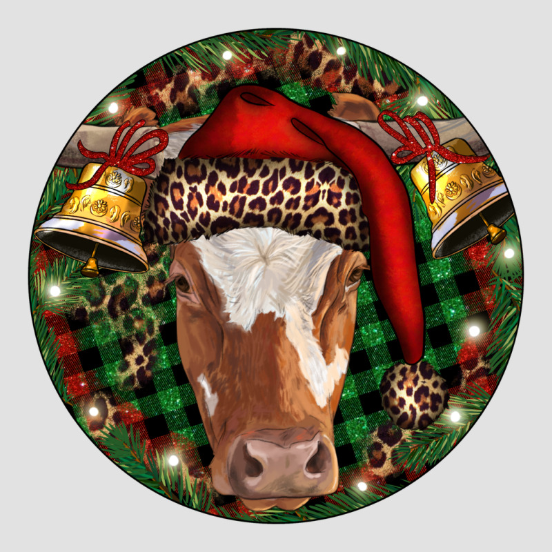 Longhorn Cow Christmas Premium Hoodie by RanaPortraitStore | Teevron