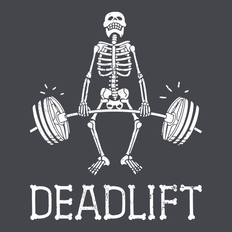Deadlift Funny Halloween Skeleton Weight Lifting Workout Long Sleeve Tee by longCreatives | Teevron