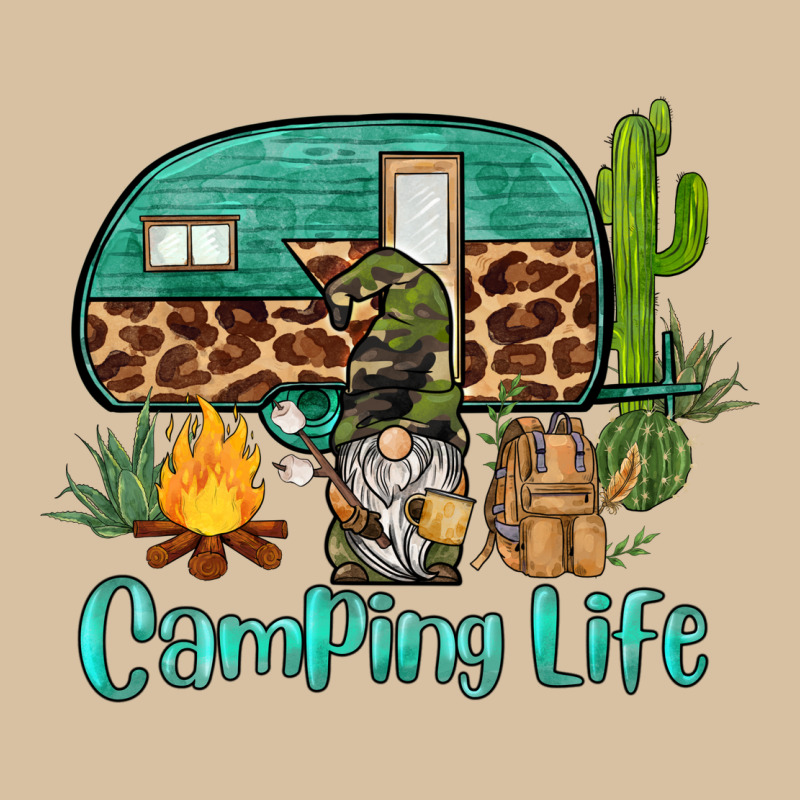 Camping Life Caravan And Gnome Heavyweight Hoodie by BarkalooDesign | Teevron