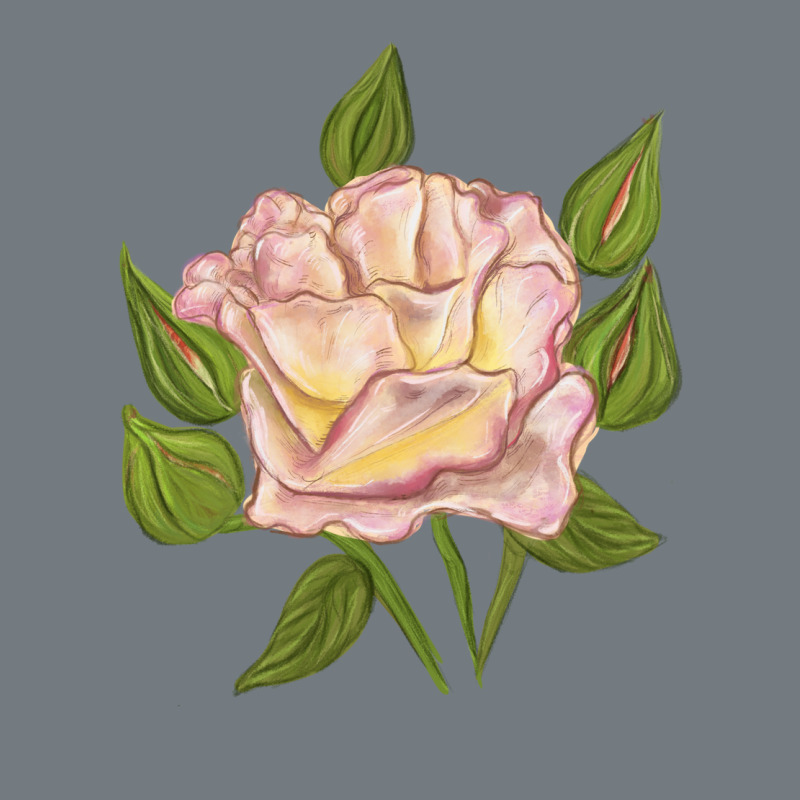 Life Of The Party Rose Heavyweight Sweatshirt by LillyAllenDesigns | Teevron
