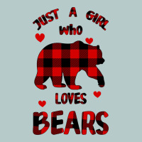 Just A Girl Who Loves Bears Heavy Core Tee | Teevron