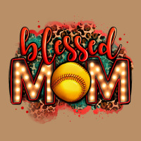 Blessed Softball Mom Lightbulb Letters Vintage Hoodie | Teevron