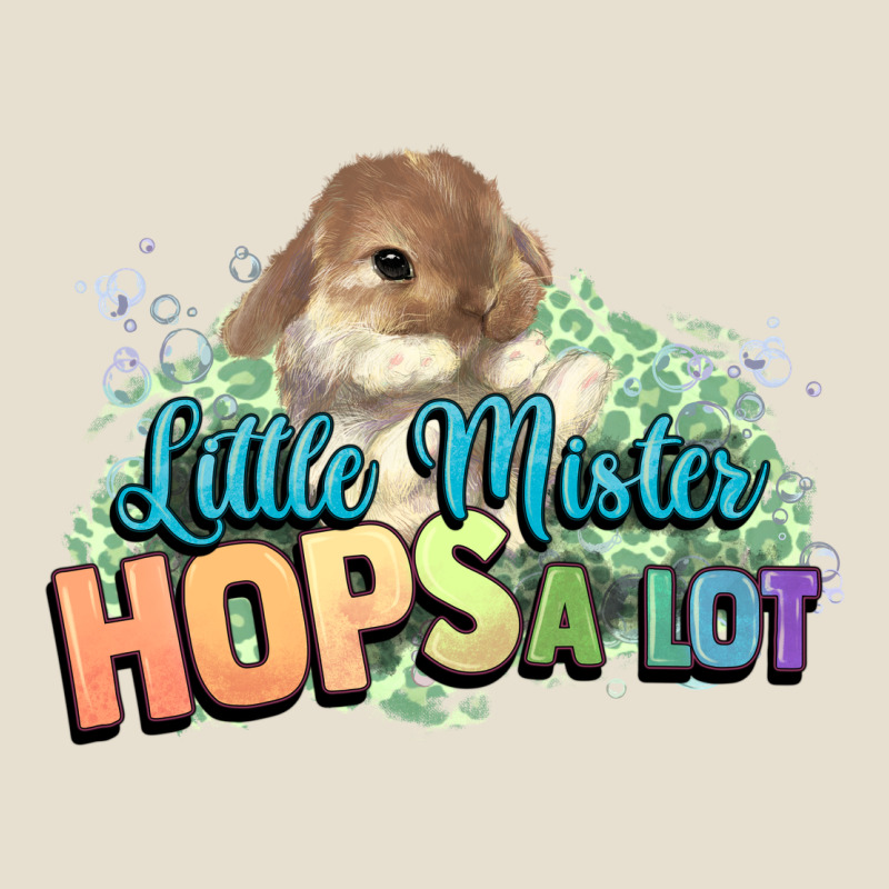 Little Mister Hops A Lot Easter Day Urban Heavy Tee by HowdyJamesFarm | Teevron