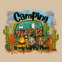 Camping Is My Happy Place Heavyweight Hoodie | Teevron
