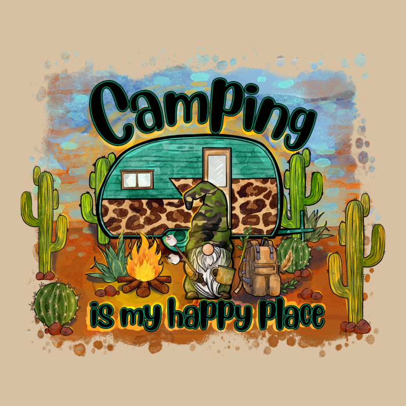 Camping Is My Happy Place Heavyweight Hoodie by BarkalooDesign | Teevron