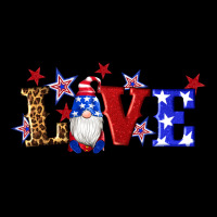 American Flag Gnomes Love Zipper Hoodie | Teevron
