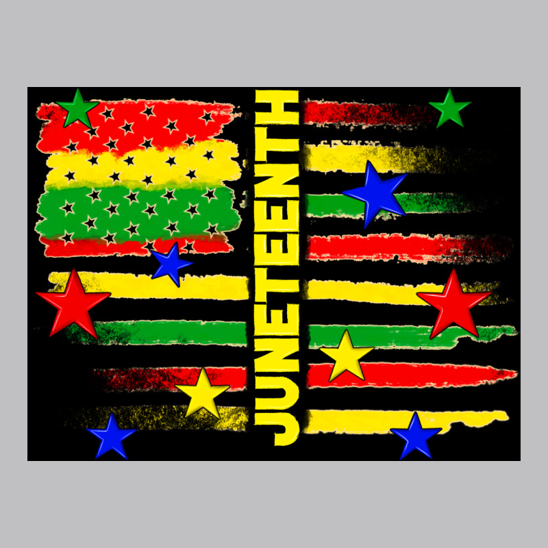 Juneteenth American Flag Classic Tee by TumblerDesignByShophia | Teevron