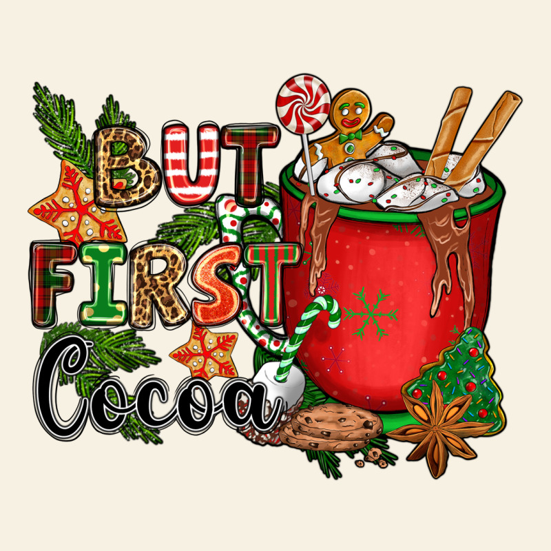 But First Cocoa Vintage Tee by CowGirlArtShop | Teevron