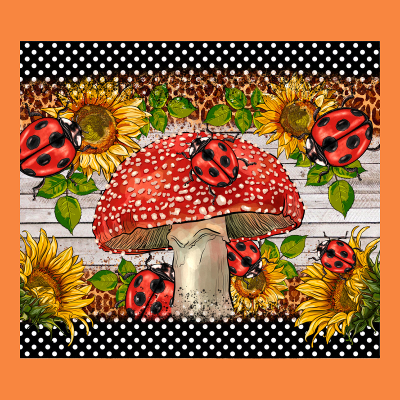 Ladybug Mushrooms Premium Sweatshirt by BarkalooDesign | Teevron