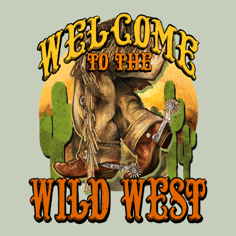 Welcome To The Wild West Cowboy Boots Classic Tee by HowdyJamesFarm | Teevron