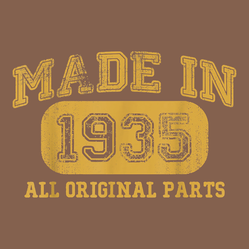 Made In 1935 87th Birthday Gifts 87 Year Old Birthday T-shirt Zipper Hoodie by longCreatives | Teevron