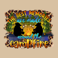 The Best Memories Are Made Around The Campfire Camping Heavyweight Hoodie | Teevron