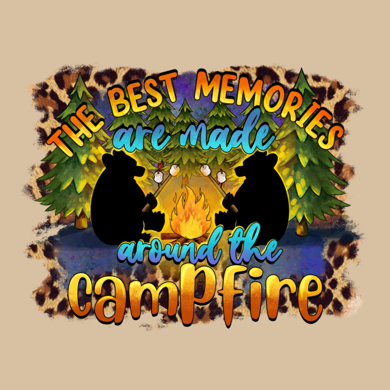 The Best Memories Are Made Around The Campfire Camping Heavyweight Hoodie by BarkalooDesign | Teevron