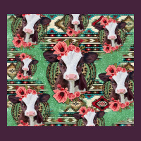 Baby Cow Floral Aztec Tumbler Premium Tee | Teevron