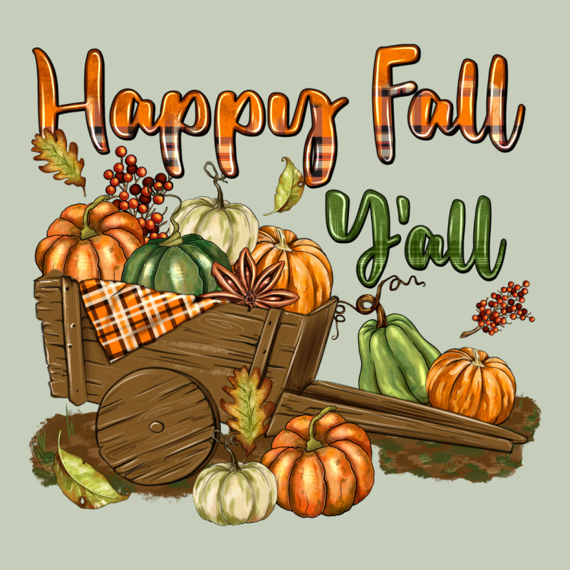 Happy Fall Y'all Ladies Tee by texasbilliewilder | Teevron