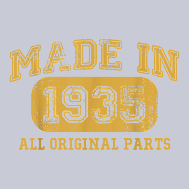 Made In 1935 87th Birthday Gifts 87 Year Old Birthday T-shirt Heavyweight Hoodie by longCreatives | Teevron