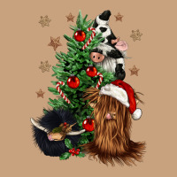 Heifer Cow Gnomies Christmas Tree Vintage Tee | Teevron