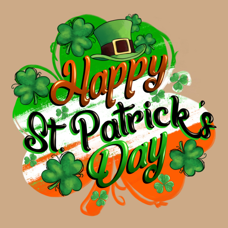 Happy St. Patrick's Day Vintage Hoodie by CowGirlArtShop | Teevron