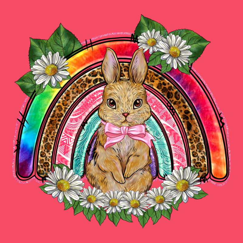 Easter Rabbit Rainbow Premium Sweatshirt by BarkalooDesign | Teevron